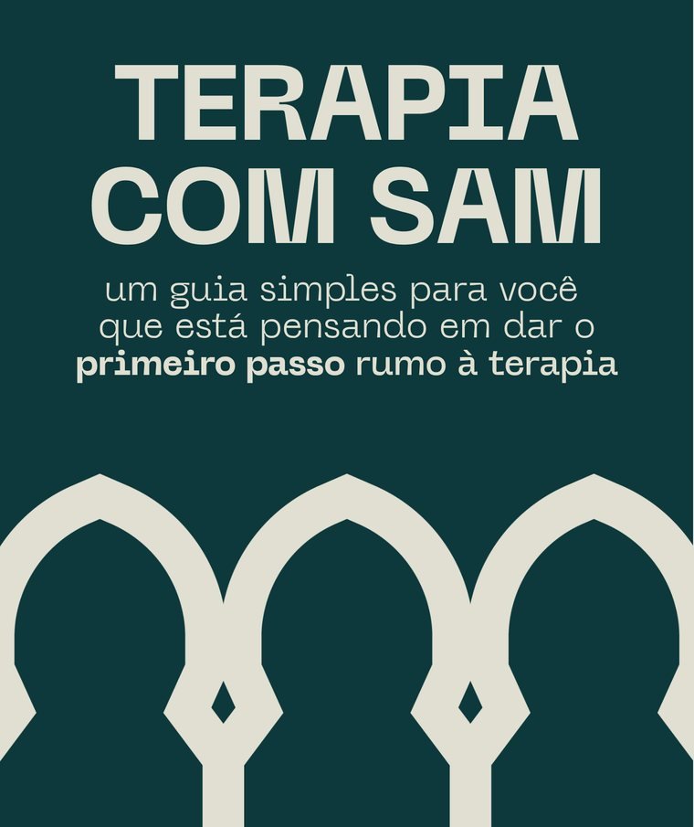 Capa do ebook Terapia com Sam: um guia simples para dar o primeiro passo rumo à terapia
